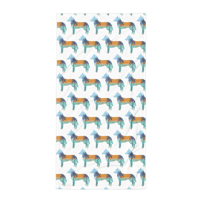 Pawsitive Vibes Beach Towel