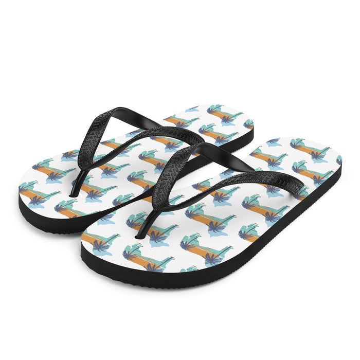 Pawsitive Vibes Flip-Flops