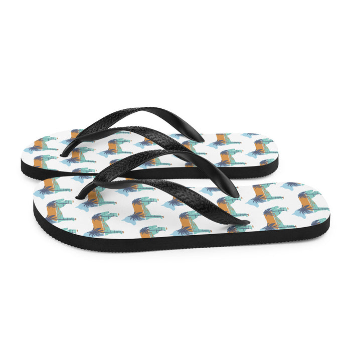 Pawsitive Vibes Flip-Flops
