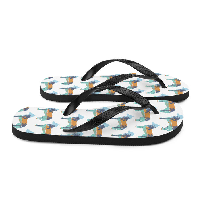 Pawsitive Vibes Flip-Flops