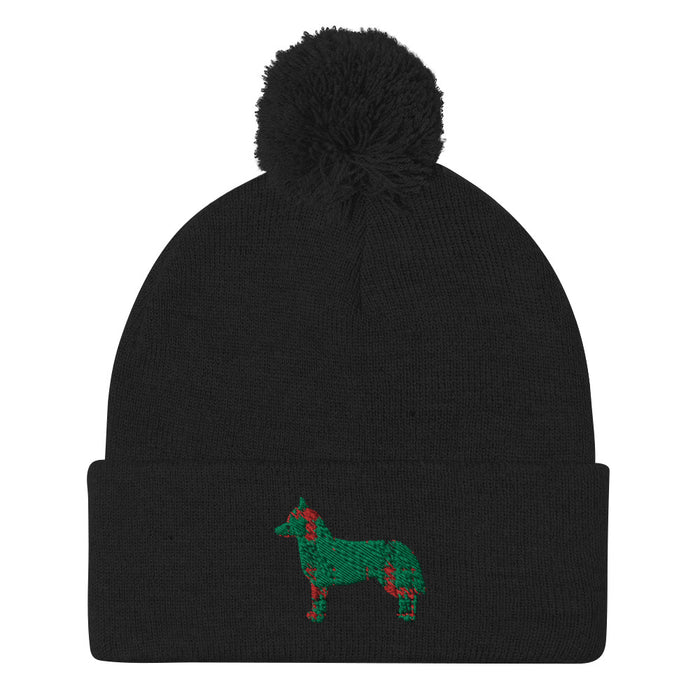 "Plaid Husky" Beanie