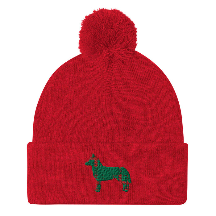 "Plaid Husky" Beanie